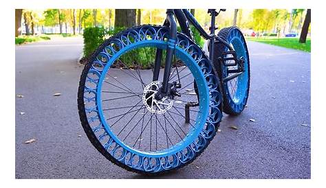 These bikes have airless tires mildlyinteresting