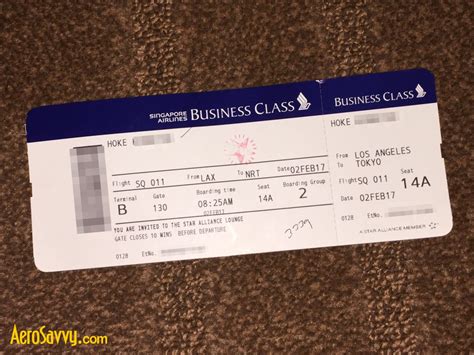 airline tickets from singapore