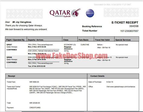 airline tickets to qatar