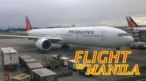 airlines flight to manila