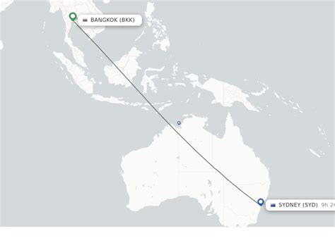 airlines that fly sydney to bangkok direct