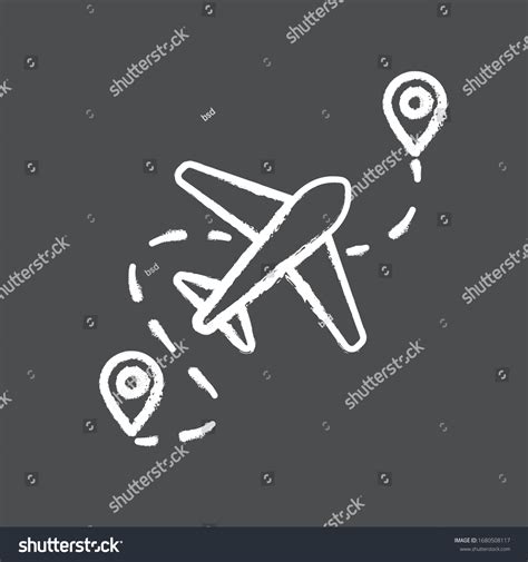 airplane chalk