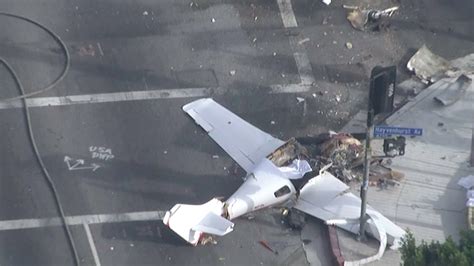 airplane crash in los angeles