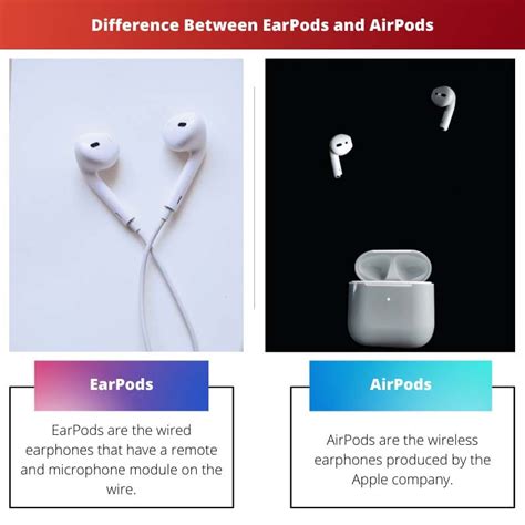 Airpods and Earpods