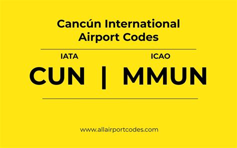 Airport Code Cun