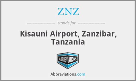 airport code for zanzibar