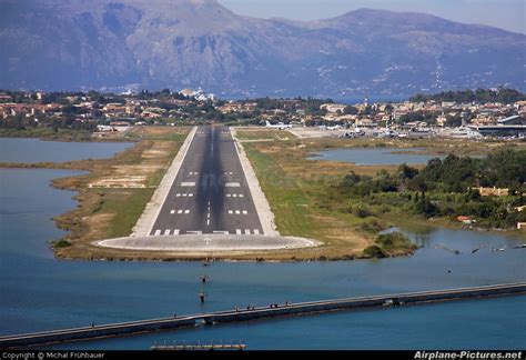 airport in corfu