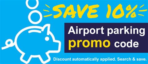airport parking promo code