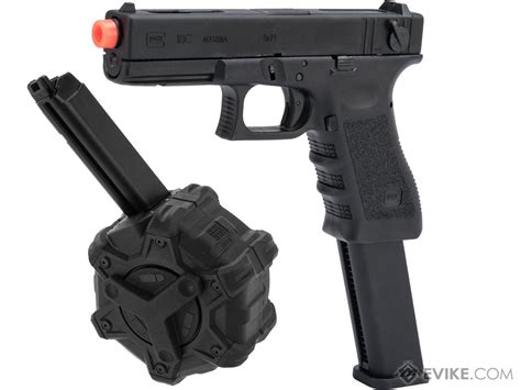 airsoft glock 18c drum mag