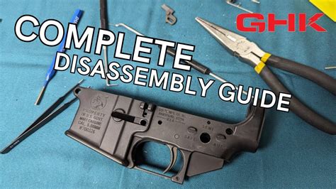 Airsoft Guns Disassembly