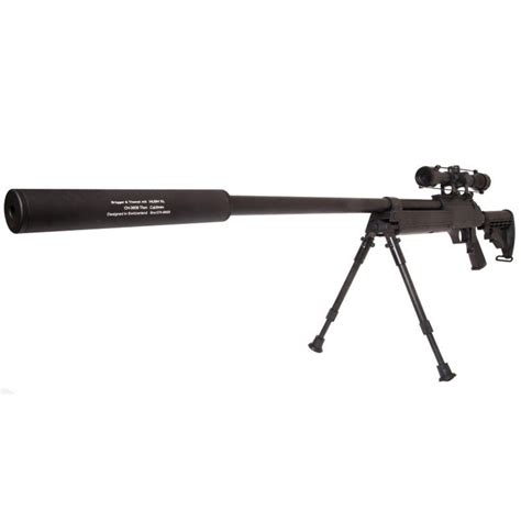 Airsoft Sniper Rifle With Silencer