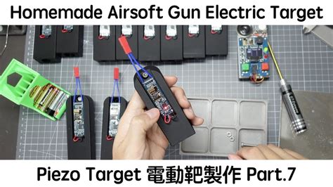 Airsoft Target Piezo