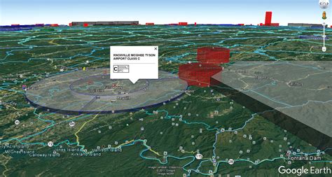 airspace map for google earth