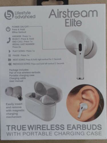 airstream elite earbuds app