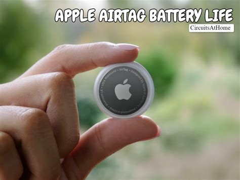 airtag battery life