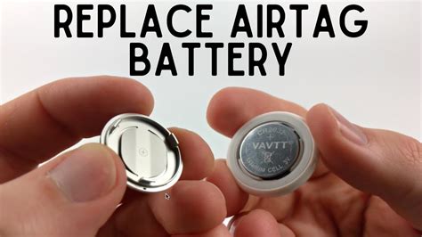 airtag battery replacement