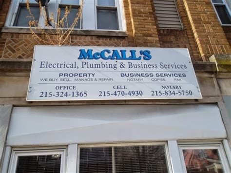 aj mccall plumbing