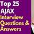 ajax interview questions