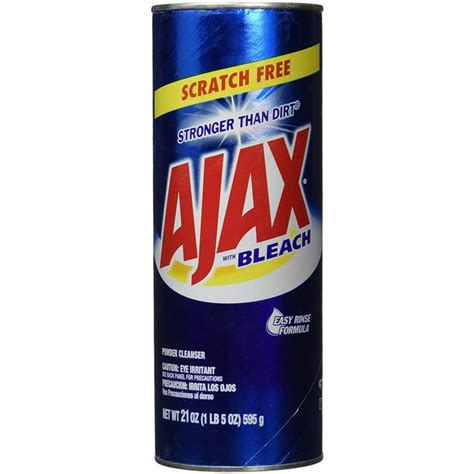 ajax all purpose powder cleaner label