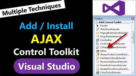 ajax control toolkit documentation