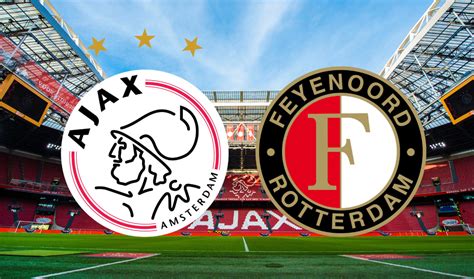 ajax feyenoord welke zender