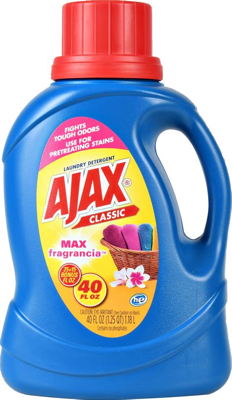 ajax laundry detergent ingredients