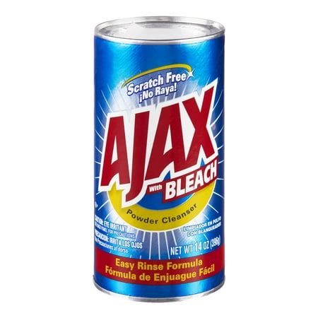 ajax powder cleanser with bleach 14 oz