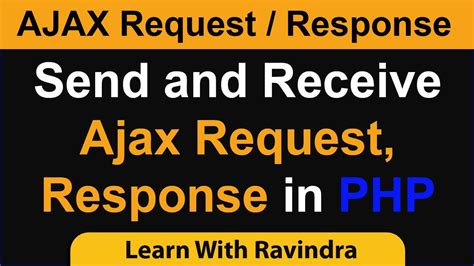 ajax request and response