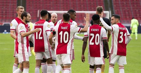 ajax wedstrijd vandaag live