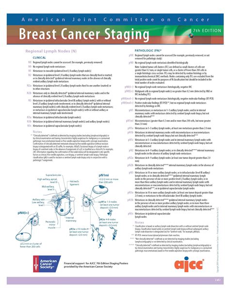 Download AJCC Cancer Staging Manual 7th Edition PDF Free: Comprehensive Guidelines