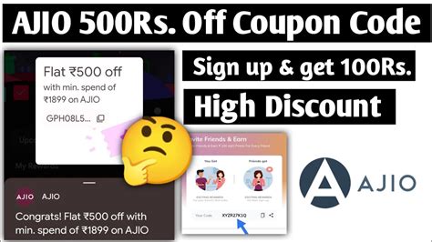 Avail Amazing Discounts With Ajio Coupon Code Today!
