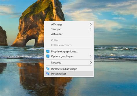 ajouter icone bureau windows 10