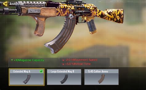 Ak 47 Cod Mobile Best Attachments