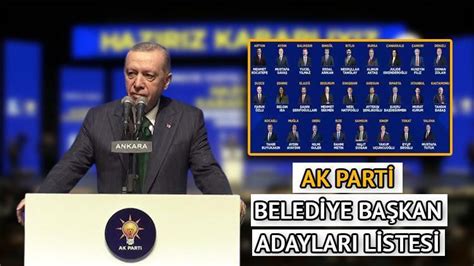 ak parti adayları listesi