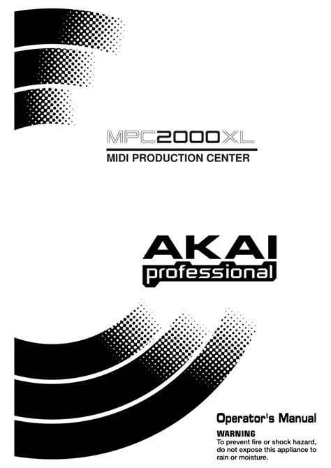 akai mpc 2000xl manual pdf