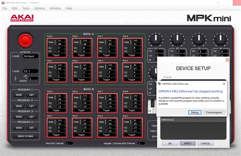 akai mpk mini setup software