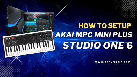 akai mpk mini setup studio one
