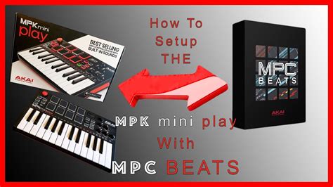 akai mpk mini setup with mpc beats