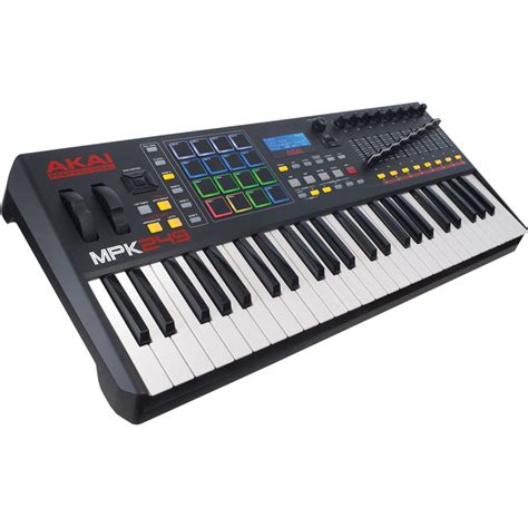 akai mpk249 performance keyboard controller