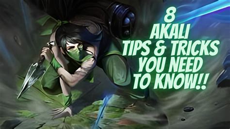 akali tips and tricks
