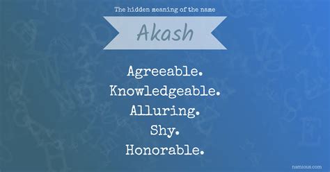 akash meaning in english