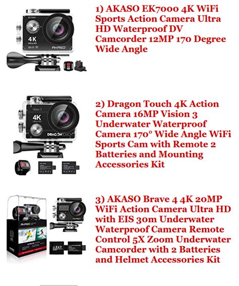 akaso action camera ek7000 manual