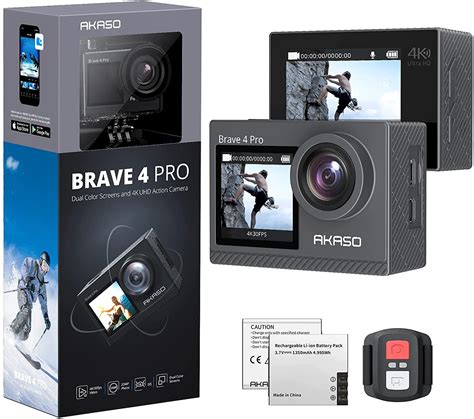 akaso brave 4 pro set up