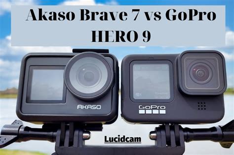 akaso brave 7 vs gopro 9 black