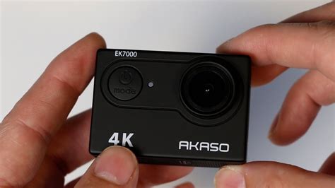 akaso ek7000 4k30fps action camera review