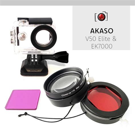 akaso v50 elite accessories