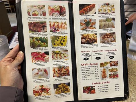 aki sushi menu