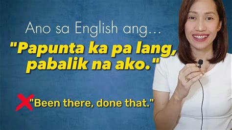 ako lang in english