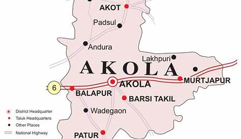Akola Map Image districtmap Soap Plant