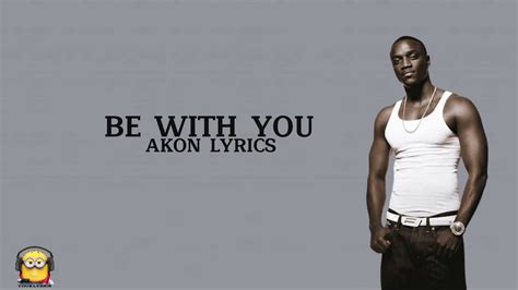 akon be with you lyrics